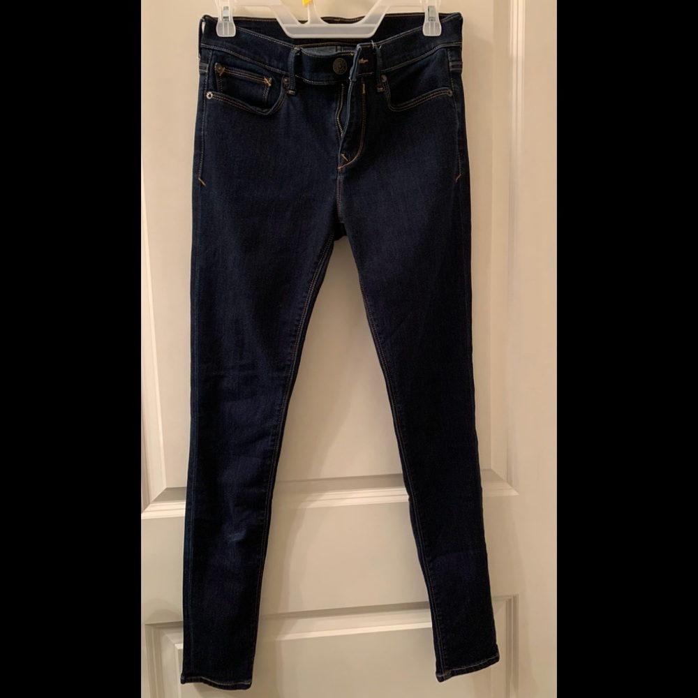 Express Dark Wash Women’s Leggings Jeans Size 4R Midrise